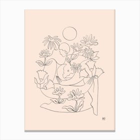 Flower Keeper Canvas Print