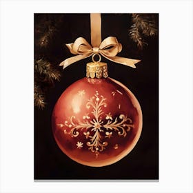 Christmas Ornament Canvas Print