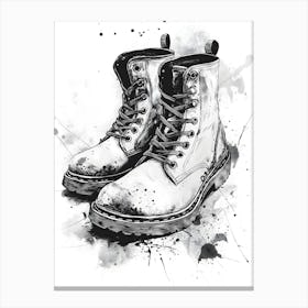 Dr Martens Boots Canvas Print