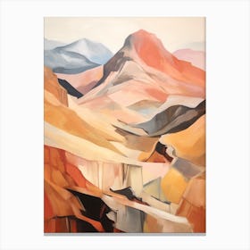 Mount Ossa Australia 3 Mountain Painting Canvas Print