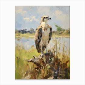 Bird Painting Osprey 1 Canvas Print