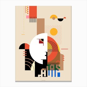 BAUHAUS | ICON W Canvas Print