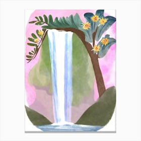 Hawaiian Waterfall Canvas Print