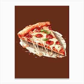 Pizza Slice Canvas Print