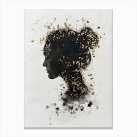 'Silhouette' 3 Canvas Print