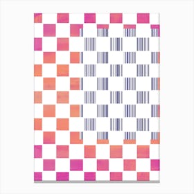 Checkerboard Canvas Print