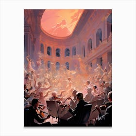 Dreamy Concert Scene 3 Canvas Print