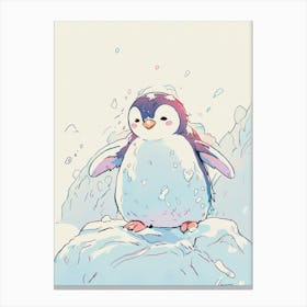 Cute Penguin Canvas Print