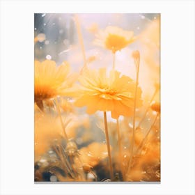 Yellow Flowers Canvas Print