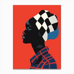 Portrait Of An African Woman 8 Canvas Print