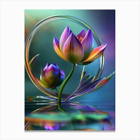 Lotus Flower 113 Canvas Print