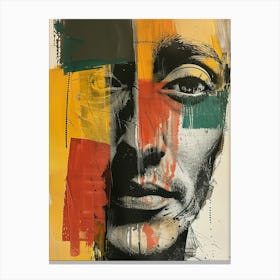 'The Face' 4 Canvas Print