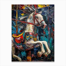 Carousel Horse Canvas Print