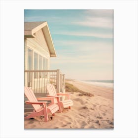 California Dreaming - Along the Beach Canvas Print