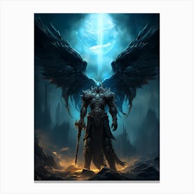 Angel Of War Canvas Print