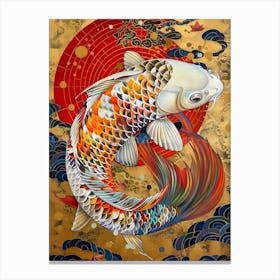 Koi Fish Canvas Print