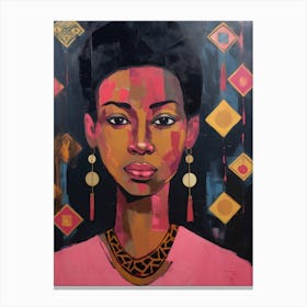 African Woman 37 Canvas Print