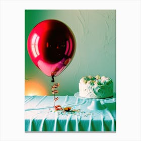 Red Balloon Canvas Print