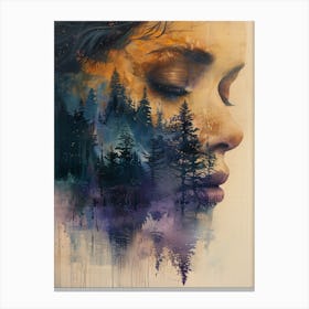 'The Forest' 3 Canvas Print