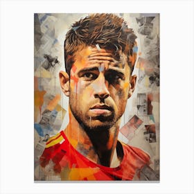 Jordi Alba (2) Canvas Print