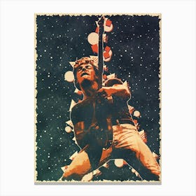 Bruce Springsteen 4 Canvas Print