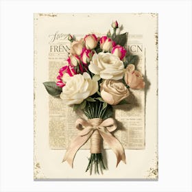 Bouquet Of Roses 4 Canvas Print