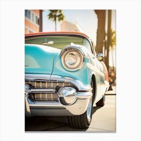 California Dreaming - Nostalgic Classic Car Canvas Print