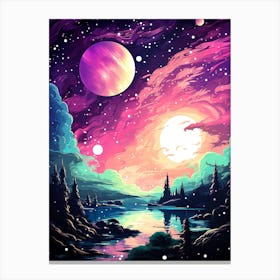 Galaxy Wallpaper Canvas Print