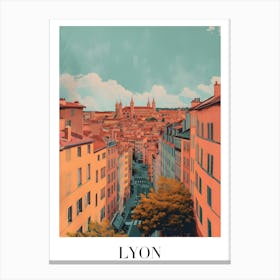 Lyon France 3 Canvas Print