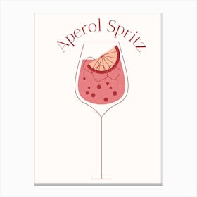 Aperol Spritz Canvas Print