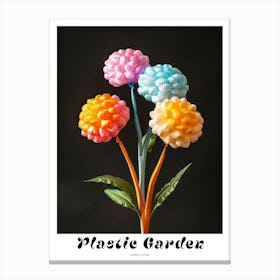 Bright Inflatable Flowers Poster Prairie Clover 1 Canvas Print