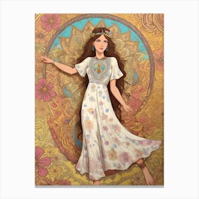 Pretty Girl Canvas Print