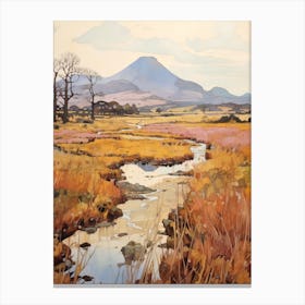 Autumn National Park Painting Killarney National Park Ireland 5 Canvas Print
