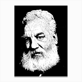 Man Of Alexander Graham Bell Canvas Print