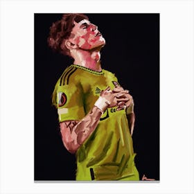 Alejandro Garnacho Manchester United Canvas Print