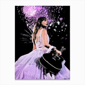 Taylor Swift 5 Canvas Print