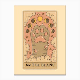 The Toe Beans Canvas Print