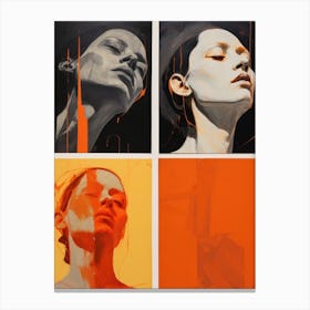 Four Faces Canvas Print