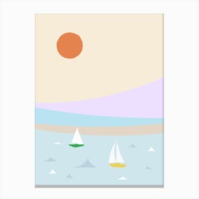 Sun See Canvas Print