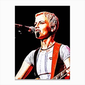 Dolores O'Riordan The Cranberries Canvas Print