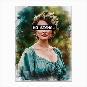 No Signal Canvas Print