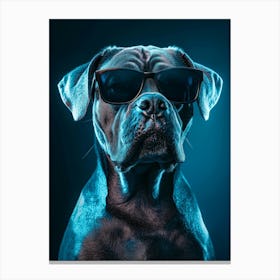 Cane Corso Portrait Powerful Generated with AI Canvas Print