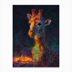 Giraffe 88 Canvas Print