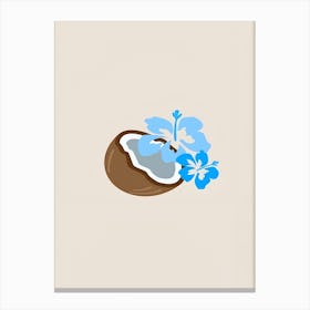 Hawaiian Coconut Canvas Print