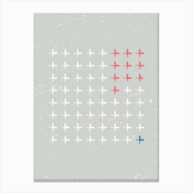 Crosses Canvas Print
