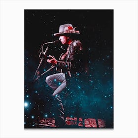 Bob Dylan - The Blues 7 Canvas Print