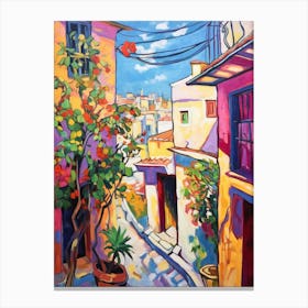 Izmir Turkey 3 Fauvist Painting Canvas Print