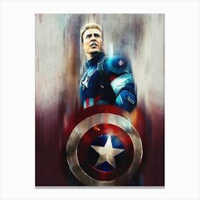 Captain America Steve Rogers Canvas Print