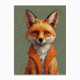 Foxy! 1 Canvas Print