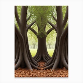 Symmetry Canvas Print